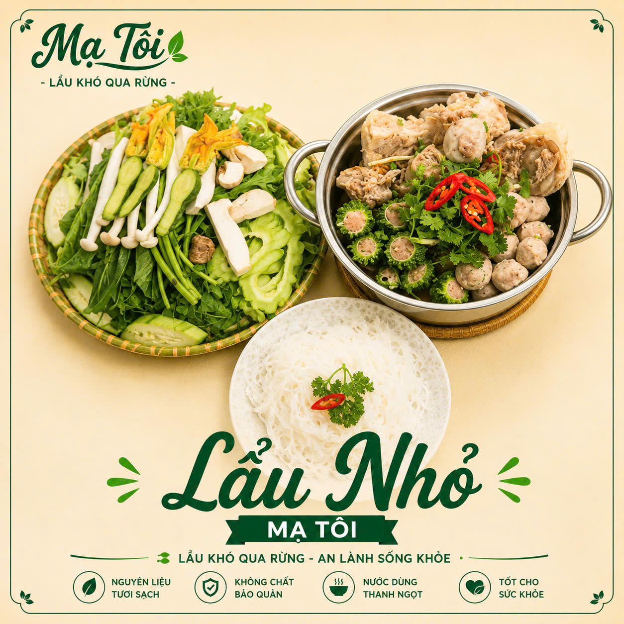Lẩu Khổ Qua Rừng Nhỏ