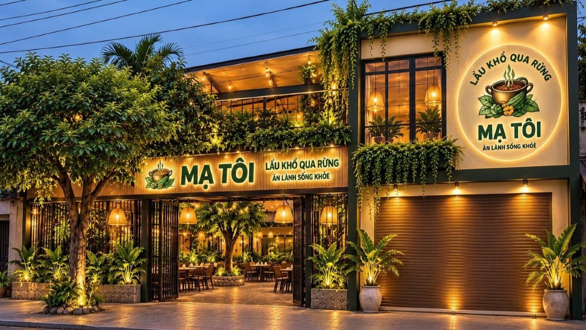 Quán lẩu khổ qua rừng Long An: Mạ Tôi Đức Hoà, khai trương 15/11